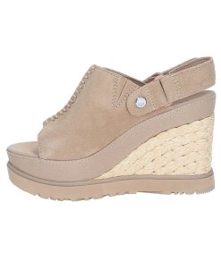 New UGG® Espadrilles Compensees Abbot Adjustable Slide San