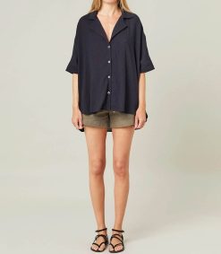 Online Maison Saint Julien Chemise Tortola Black