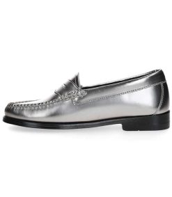 Hot G.H. Bass & Co. Mocassins Weejun Penny Loafer Argent