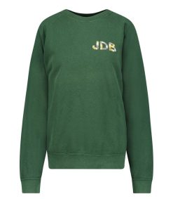 Hot We Are One Project Sweat-Shirt Vintage Smile Joy X Jane De Boy Vert Fonce