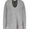 Online 6397 Pull Col V Manches Longues Maille