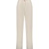 New Maison Saint Julien Pantalon Cuba Libre Lin Naturel