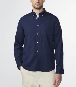 Online NN07 Chemise Homme Arne 5655 Navy Blue