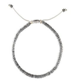 New M.Cohen by Maor Bracelet Volta En Perles Africaines Et Argent