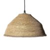 Best Manufactori Suspension En Jute Beige Boheme Lisere Bleu, Rose Et Vert