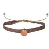 Best Maison Irem Bracelet A Ruban Et Medaillon Rond