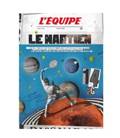 New Plakat Affiche L'Equipe Nadal 30 X 40Cm