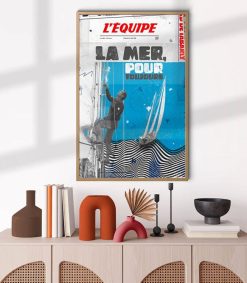 Hot Plakat Affiche L'Equipe Tabarly 50 X 70Cm