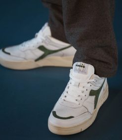 Hot Diadora Baskets B.560 Used White/Fogliage