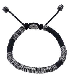 Online M.Cohen by Maor Bracelet Awaso En Perles Africaines Et Argent