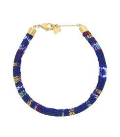 Wholesale Feidt Paris Bracelet Woodstock Corde Bleue