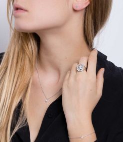 Hot Stone Paris Collier Yesterday Simple Or Blanc