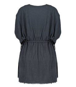 Online Maison Saint Julien Robe Courte Alexandrie Bleu Nuit