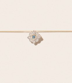 Hot Pascale Monvoisin Collier Bettina London Blue Topaz