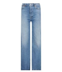 Online RE/DONE Jean 70S Ultra Highrise Wide Leg Indigo Storm