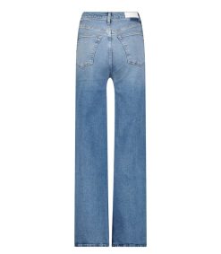 Online RE/DONE Jean 70S Ultra Highrise Wide Leg Indigo Storm