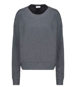 Hot American Vintage Sweat-Shirt Piwik Anthracite Chine