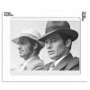 New Image Republic Affiche La Galerie "Borsalino Delon Belmondo" 40 X 50 Cm