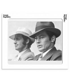 New Image Republic Affiche La Galerie "Borsalino Delon Belmondo" 40 X 50 Cm