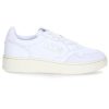 Clearance Autry Baskets Open Low Leat White