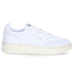 Clearance Autry Baskets Open Low Leat White