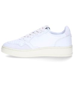 Clearance Autry Baskets Open Low Leat White