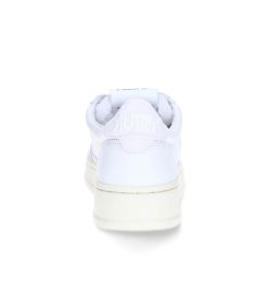 Clearance Autry Baskets Open Low Leat White