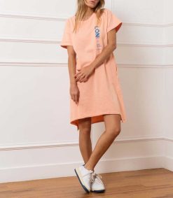 Clearance Margaux Lonnberg Robe Tee-Shirt Abby Orange X Jane De Boy