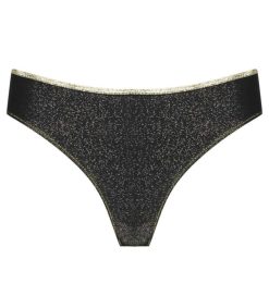 Hot La Nouvelle Tanga Ines Noir Lurex