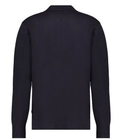 Wholesale NN07 Sweat-Shirt Homme Zippe Harald Navy Blue