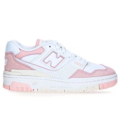 Wholesale New Balance Baskets 550 White Pink Sand