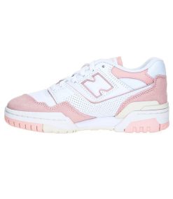 Wholesale New Balance Baskets 550 White Pink Sand