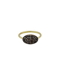 New 5 Octobre Bague Marilou Black