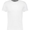 Wholesale American Vintage Tee-Shirt A Manches Courtes Et Col Rond Homme Bysapick Blanc