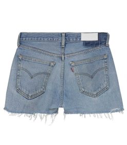 Wholesale RE/DONE Short En Denim Upcycle Indigo