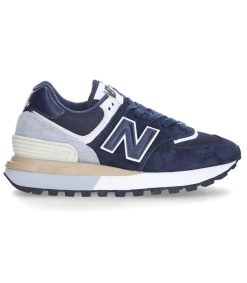 Online New Balance Baskets 574 Navy White