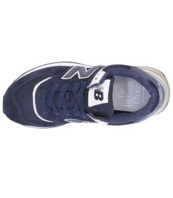 Online New Balance Baskets 574 Navy White