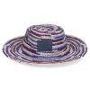 Clearance Isabel Marant Chapeau Tulum Burgundy Et Blue