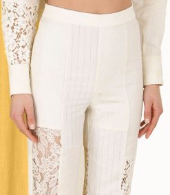 New Zimmermann Pantalon Luminosity Patch Creme