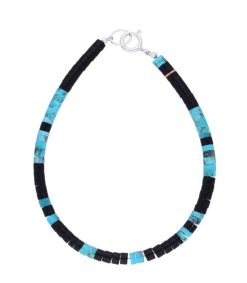 Wholesale Harpo Bracelet Turquoise Et Perles Heishi