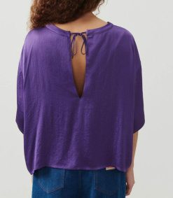 Wholesale American Vintage Top Widland Neon Purple