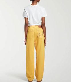 Best Mira Mikati Jean Jaune Decontracte