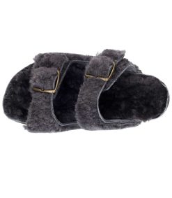 Best Bosabo Sandales Shearling Gris/Gris