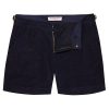 Online Orlebar Brown Short De Bain Homme Bulldog Towelling Night Iris