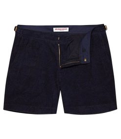 Online Orlebar Brown Short De Bain Homme Bulldog Towelling Night Iris