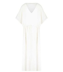 Hot Maison Saint Julien Robe Longue Alexandrie Blanche