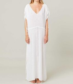 Hot Maison Saint Julien Robe Longue Alexandrie Blanche