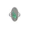 Online Harpo Bague Squamate Turquoise