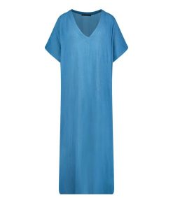 New Maison Saint Julien Robe Kaftan Palma De Mallorca Petrole