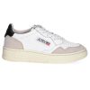 Hot Autry Baskets Medalist Low Daim Et Cuir White/Black